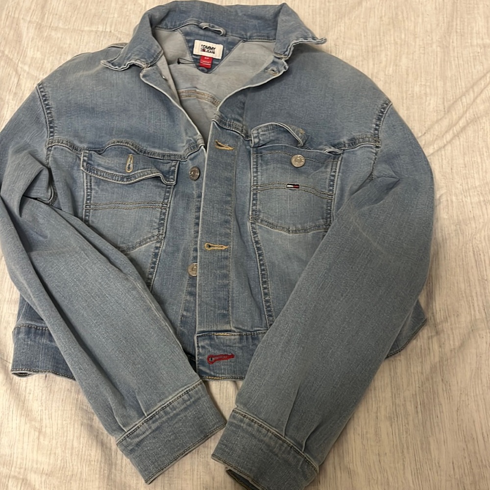 Tommy Hilfiger light/medium wash Jean jacket